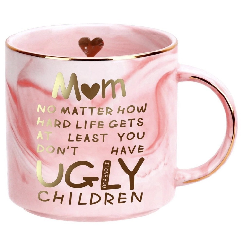 Mothers Day Gifts: 12Oz Coffee Mug for Mom from Daughter Son Unique Birthday Pre